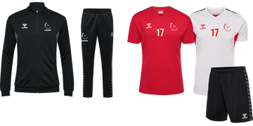 Ikast KFUM Volley - Stor Pakke m. Shorts